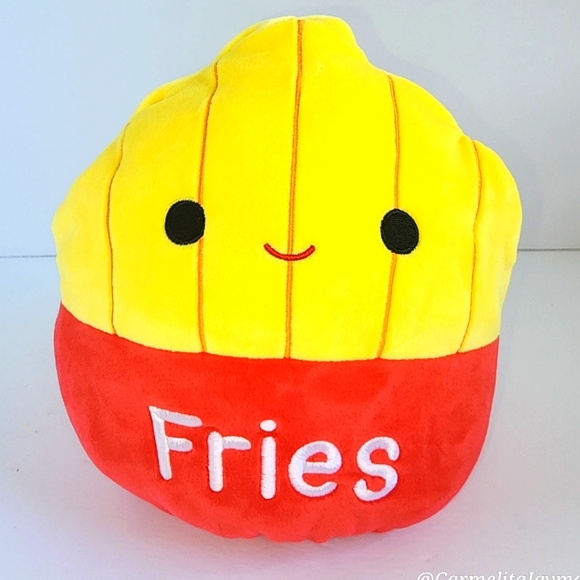 AIKA 🔁 FLOYD 🦎🍟 Axolotl & Fries Flip A Mallows Original Squishamallow ☆》NWT《☆ - Picture 8 of 13